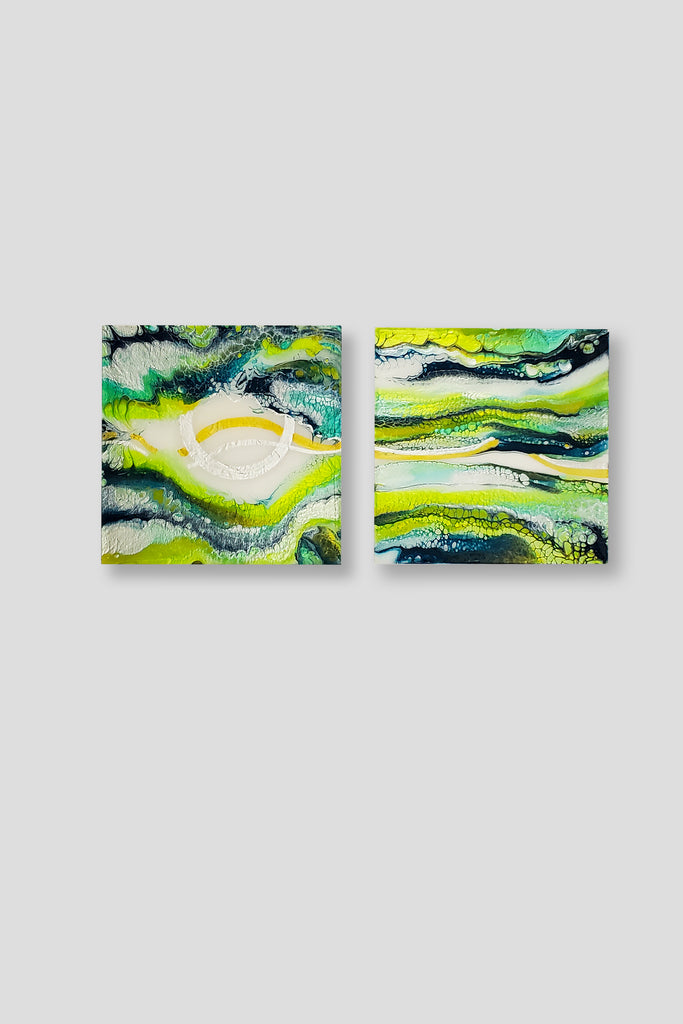 Summer Rain - Diptych