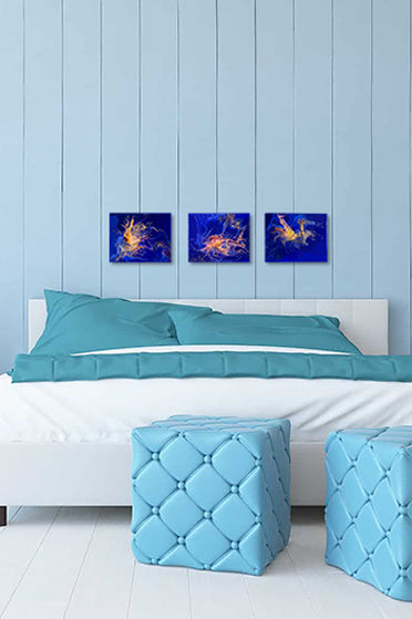 Ocean Life - Triptych
