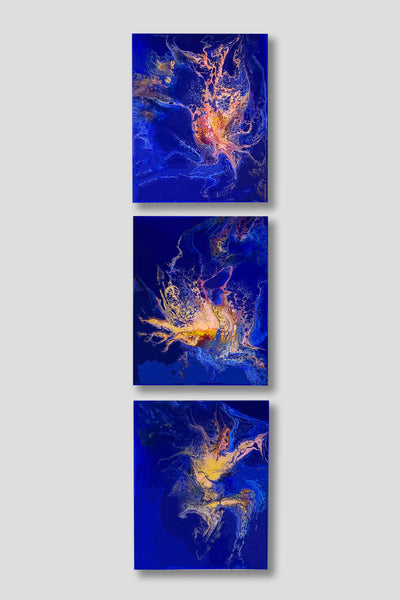 Ocean Life - Triptych