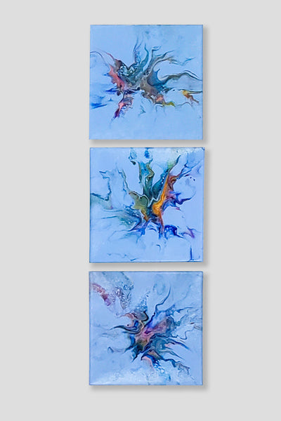 Spring Mood - Triptych